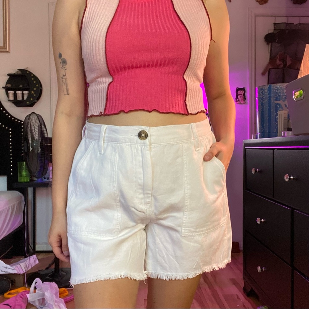 NWT white aerie shorts